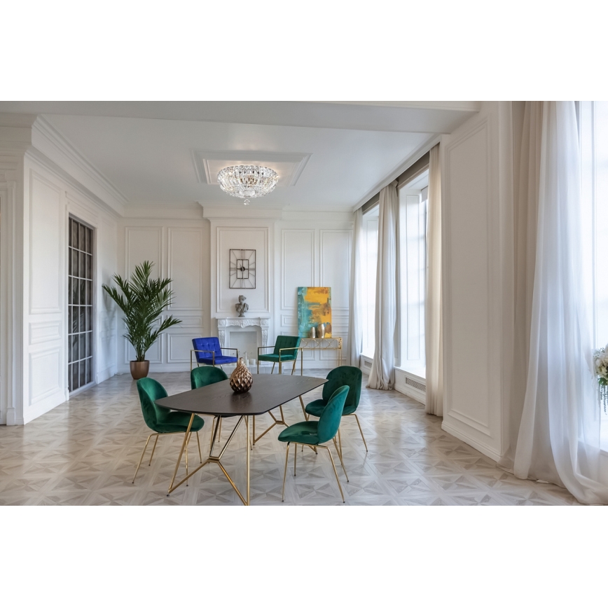 Maytoni DIA100-CL-03-N - Laevalgusti BASFOR 3xE14/60W/230V matt kroom
