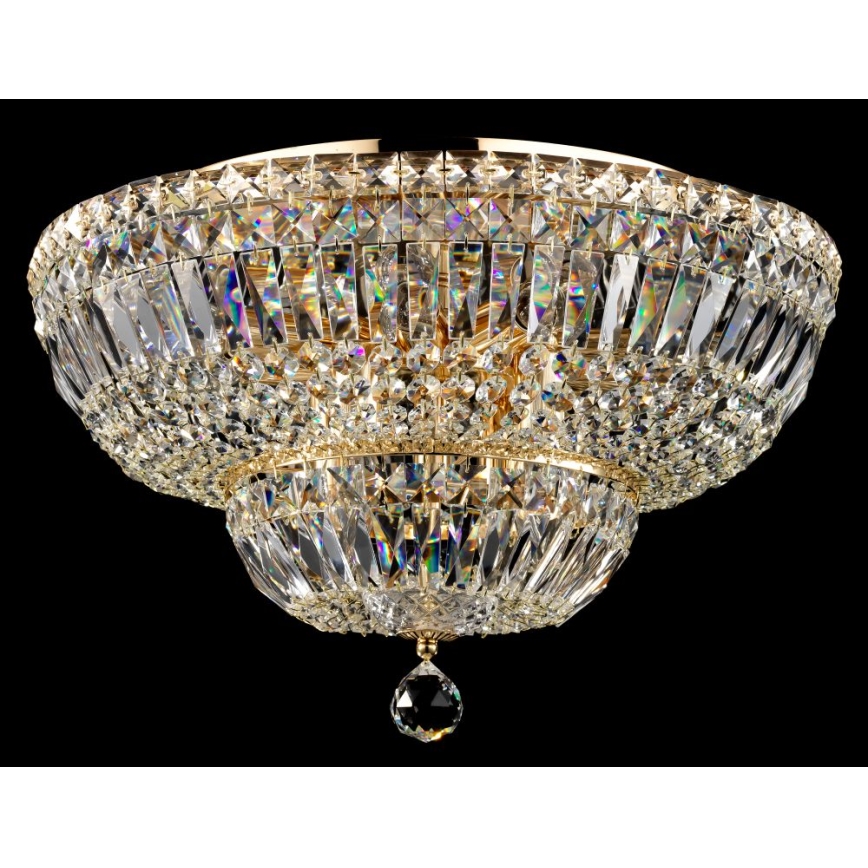 Maytoni DIA100-CL-12-G - Laevalgusti BASFOR 12xE14/60W/230V kuldne