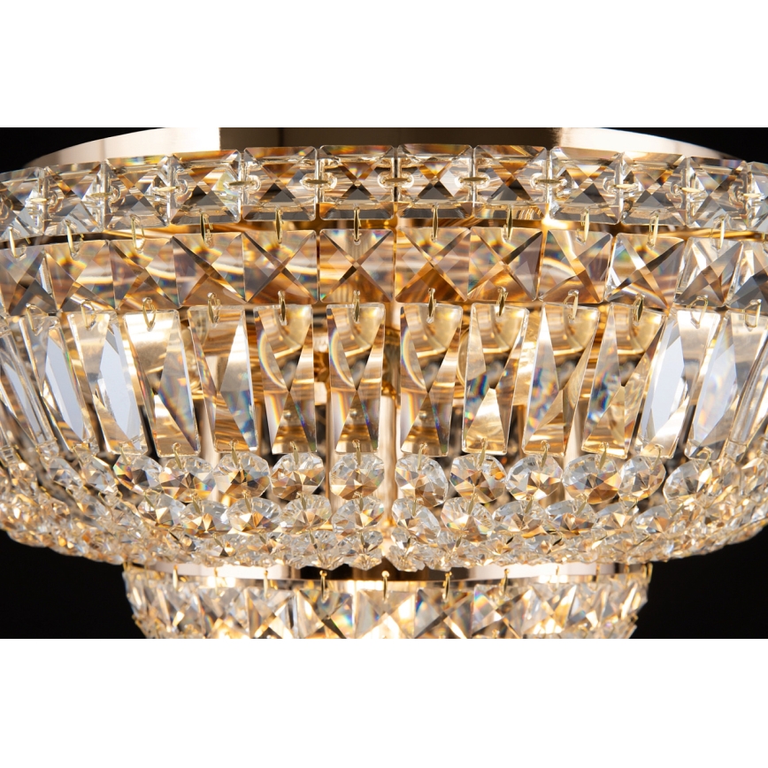 Maytoni DIA100-CL-12-G - Laevalgusti BASFOR 12xE14/60W/230V kuldne