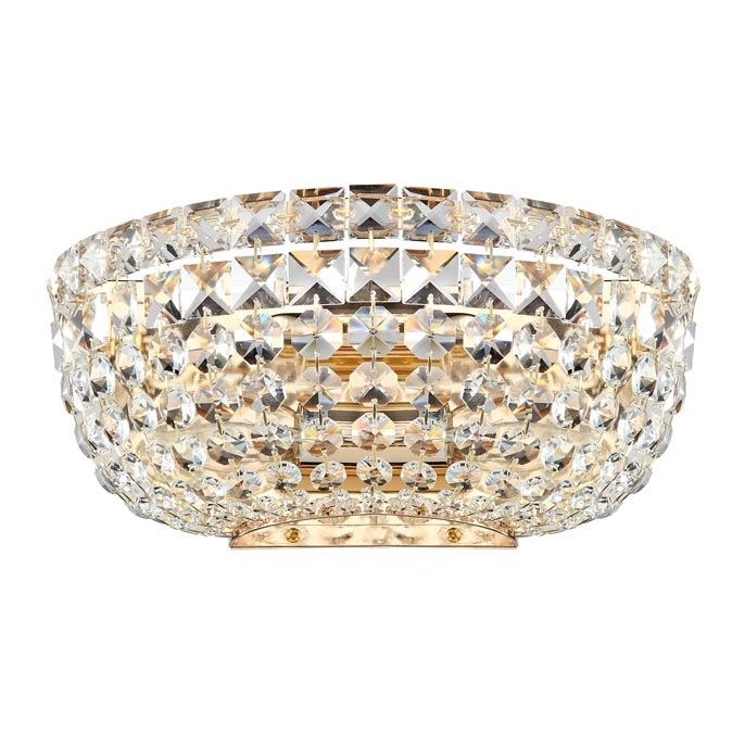 Maytoni DIA100-WL-02-G - Seinavalgusti BASFOR 2xE14/60W/230V kuldne