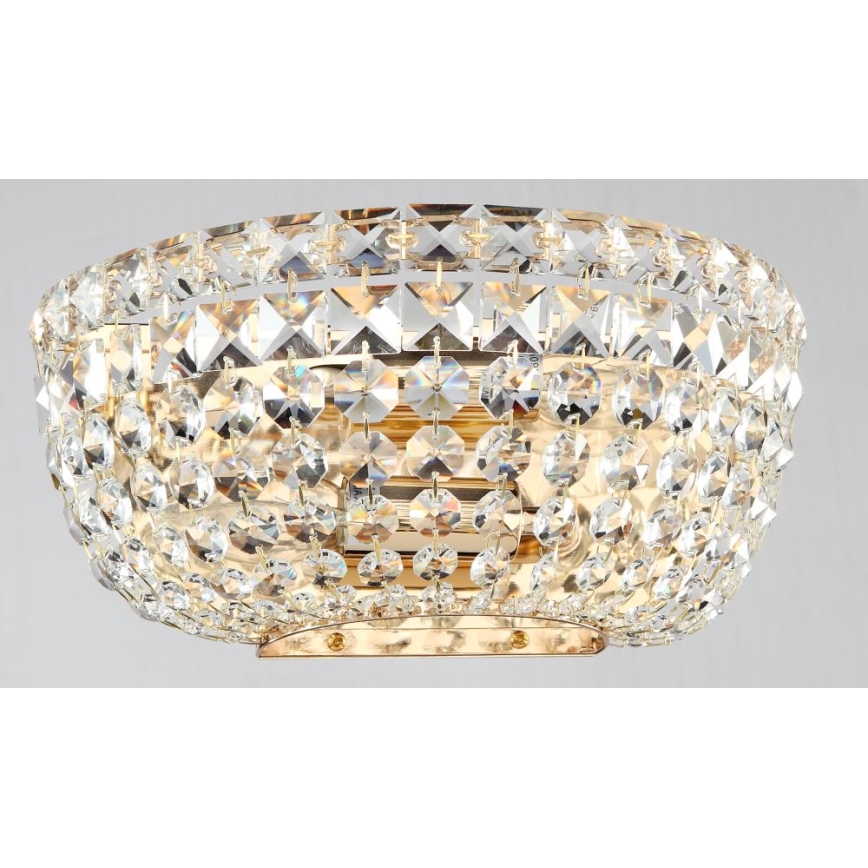 Maytoni DIA100-WL-02-G - Seinavalgusti BASFOR 2xE14/60W/230V kuldne