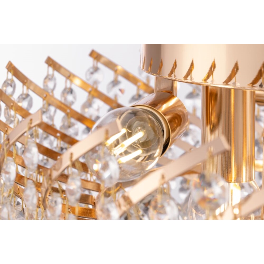 Maytoni DIA120-06-G - Laevalgusti KAROLINA 6xE14/40W/230V