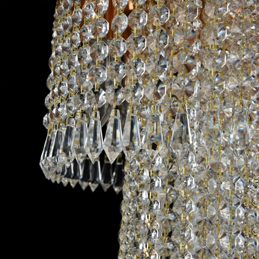 Maytoni DIA522-CL-12-G - Laevalgusti CASCADE 12xE14/60W/230V
