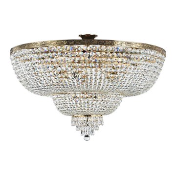 Maytoni DIA890-CL-18-G - Pinnale kinnitatav lühter PALACE 18xE27/60W/230V