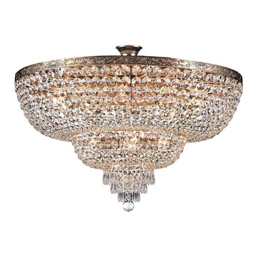 Maytoni DIA891-CL-14-G - Pinnale kinnitatav lühter PALACE 14xE27/60W/230V