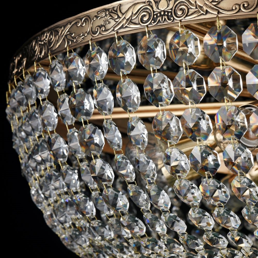 Maytoni DIA891-CL-14-G - Pinnale kinnitatav lühter PALACE 14xE27/60W/230V