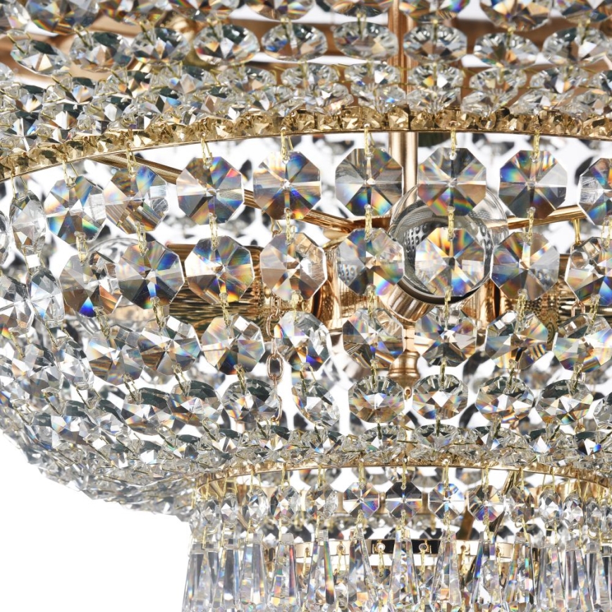 Maytoni DIA891-CL-14-G - Pinnale kinnitatav lühter PALACE 14xE27/60W/230V