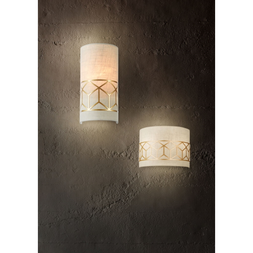 Maytoni H223-WL-01-G - Seinavalgusti MESSINA 1xE14/40W/230V