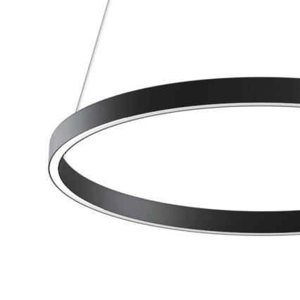 Maytoni MOD058PL-L32B3K - LED Lühter RIM LED/37W/230V 3000K d. 60 cm must