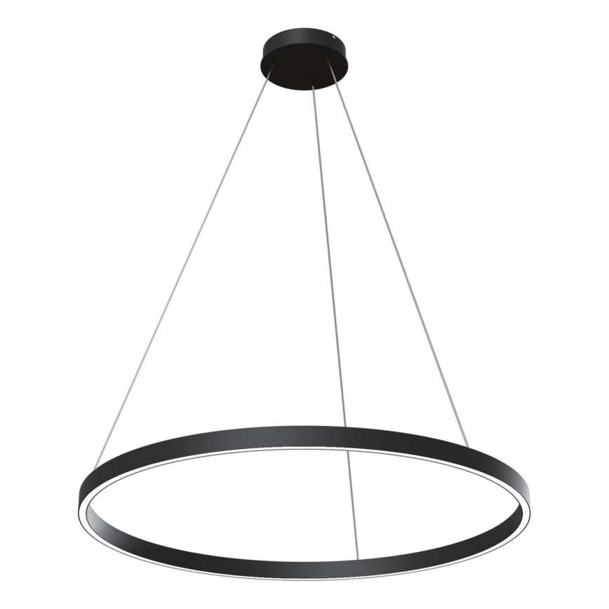 Maytoni MOD058PL-L42B3K - LED Lühter RIM LED/51W/230V 3000K d. 80 cm must