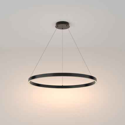 Maytoni MOD058PL-L42B3K - LED Lühter RIM LED/51W/230V 3000K d. 80 cm must
