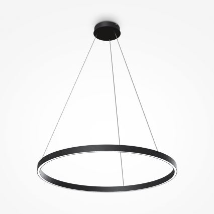 Maytoni MOD058PL-L42B4K - LED Lühter RIM LED/51W/230V 4000K d. 80 cm must