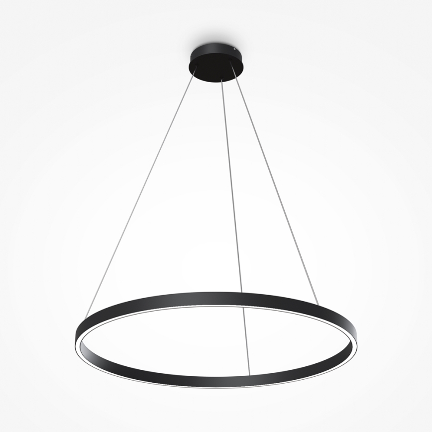 Maytoni MOD058PL-L42B4K - LED Lühter RIM LED/51W/230V 4000K d. 80 cm must