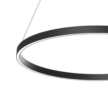Maytoni MOD058PL-L42B4K - LED Lühter RIM LED/51W/230V 4000K d. 80 cm must