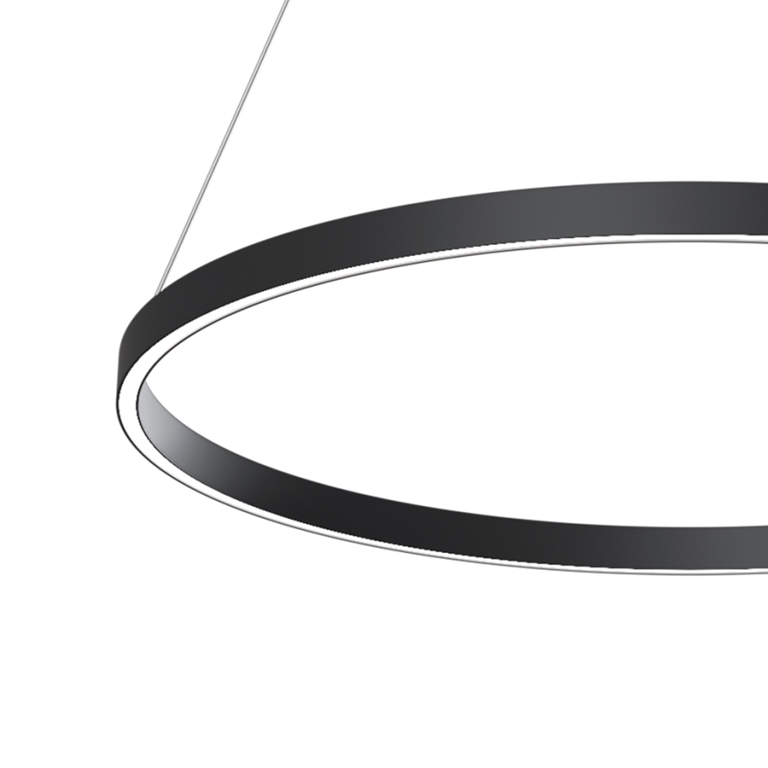Maytoni MOD058PL-L42B4K - LED Lühter RIM LED/51W/230V 4000K d. 80 cm must