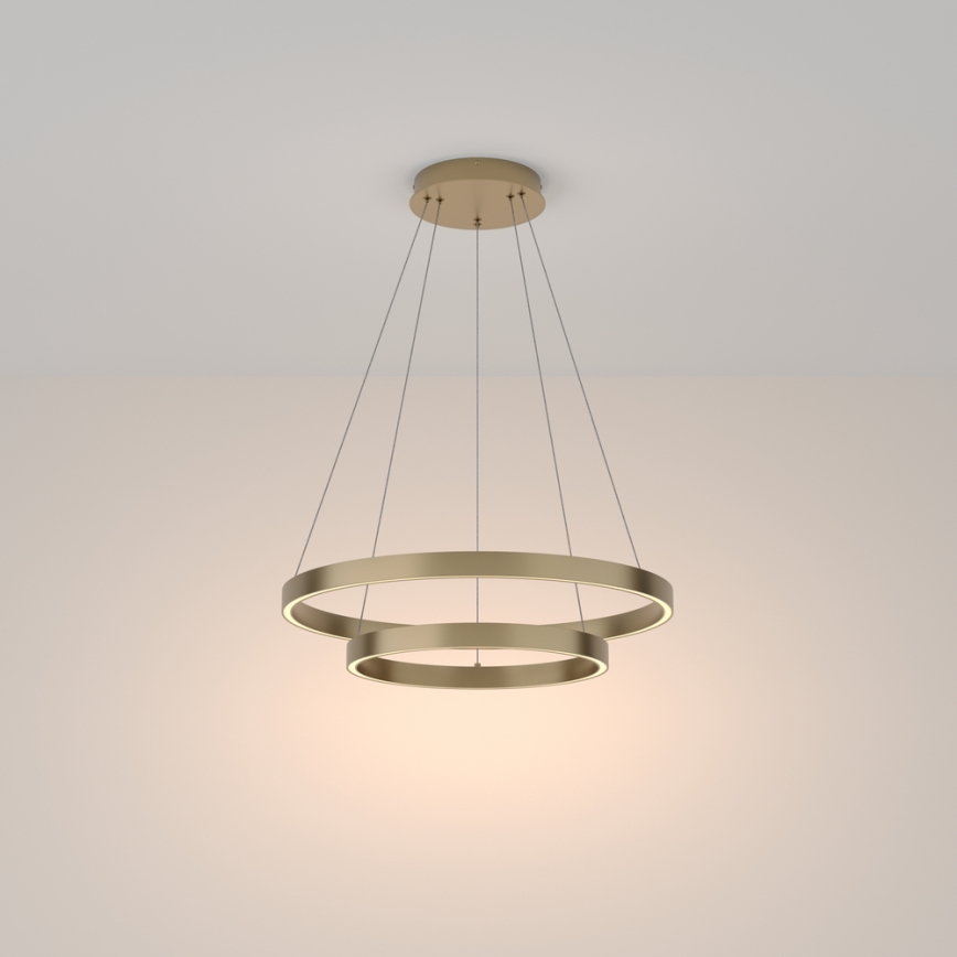 Maytoni MOD058PL-L55BS3K - LED Lühter RIM LED/61W/230V 3000K d. 60 cm kuldne