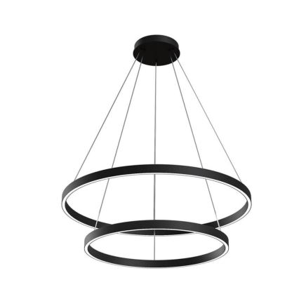 Maytoni MOD058PL-L74B3K - LED Lühter RIM LED/88W/230V 3000K d. 80 cm must