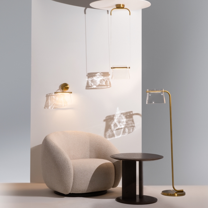 Maytoni MOD170PL-L8BS3K - LED Lühter CABARET LED/8W/230V kuldne