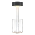 Maytoni MOD229TL-L3B3K1 - LED Hämardatav laetav kaasaskantav laualamp LED/3W/5V 2200-4000K 2000 mAh must/läbipaistev