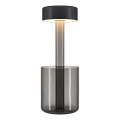 Maytoni MOD229TL-L3B3K3 - LED Hämardatav laetav kaasaskantav laualamp LED/3W/5V 2200-4000K 2000 mAh must/hall