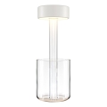 Maytoni MOD229TL-L3W3K1 - LED Hämardatav laetav kaasaskantav laualamp LED/3W/5V 2200-4000K 2000 mAh valge/läbipaistev