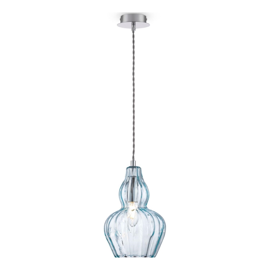 Maytoni MOD238-PL-01-BL - Lühter EUSTOMA 1xE14/40W/230V sinine
