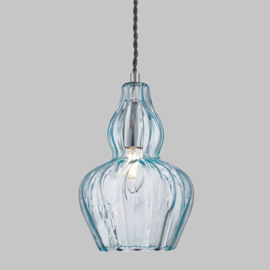 Maytoni MOD238-PL-01-BL - Lühter EUSTOMA 1xE14/40W/230V sinine