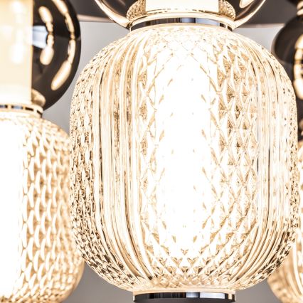 Maytoni MOD273CL-L60CH3K - LED Laevalgusti DROP 4xLED/15W/230V d. 43 cm läikiv kroom