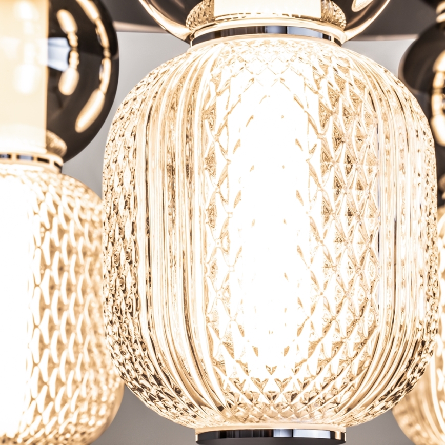 Maytoni MOD273CL-L60CH3K - LED Laevalgusti DROP 4xLED/15W/230V d. 43 cm läikiv kroom