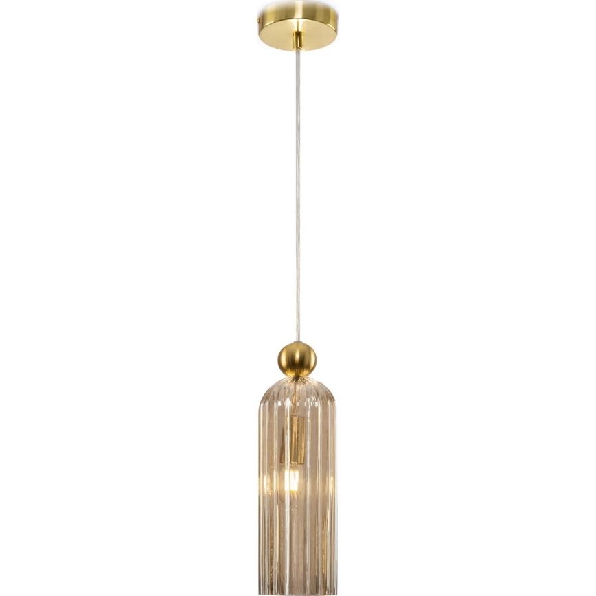 Maytoni MOD302PL-01CG - Lühter ANTIC 1xE14/40W/230V kuldne/beež