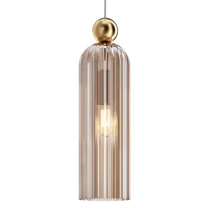 Maytoni MOD302PL-01CG - Lühter ANTIC 1xE14/40W/230V kuldne/beež