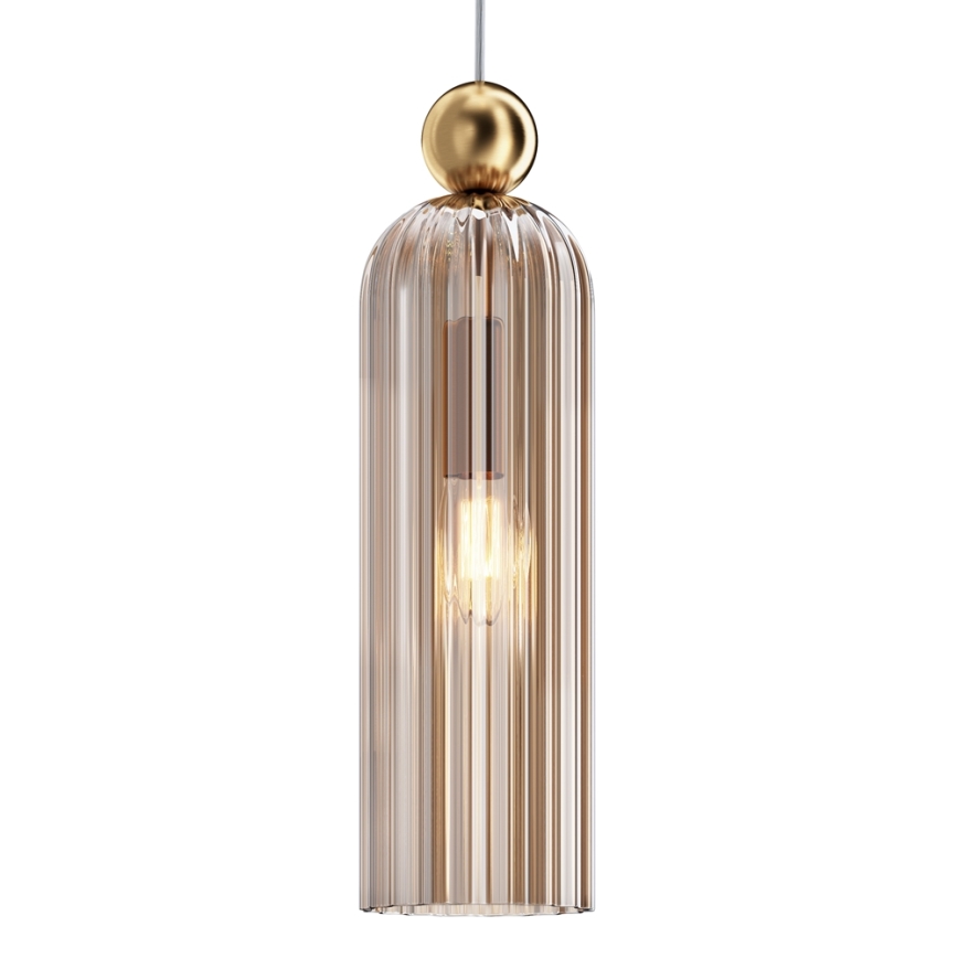 Maytoni MOD302PL-01CG - Lühter ANTIC 1xE14/40W/230V kuldne/beež