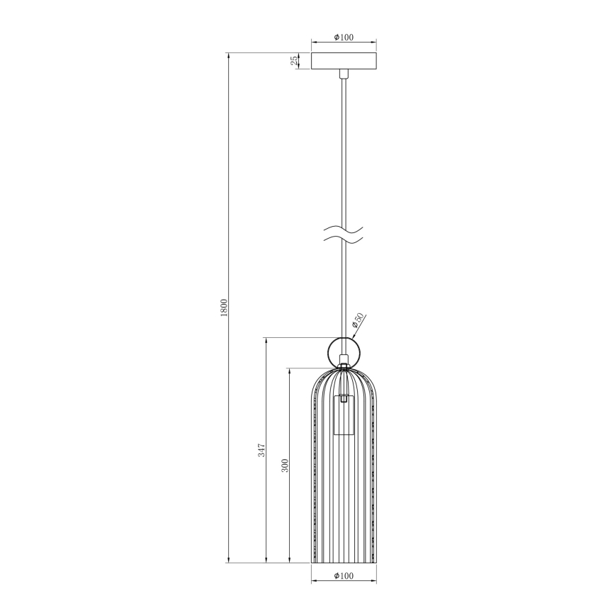 Maytoni MOD302PL-01CG - Lühter ANTIC 1xE14/40W/230V kuldne/beež
