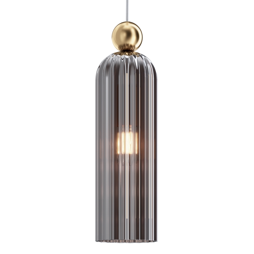 Maytoni MOD302PL-01GR - Lühter ANTIC 1xE14/40W/230V kuldne/hall