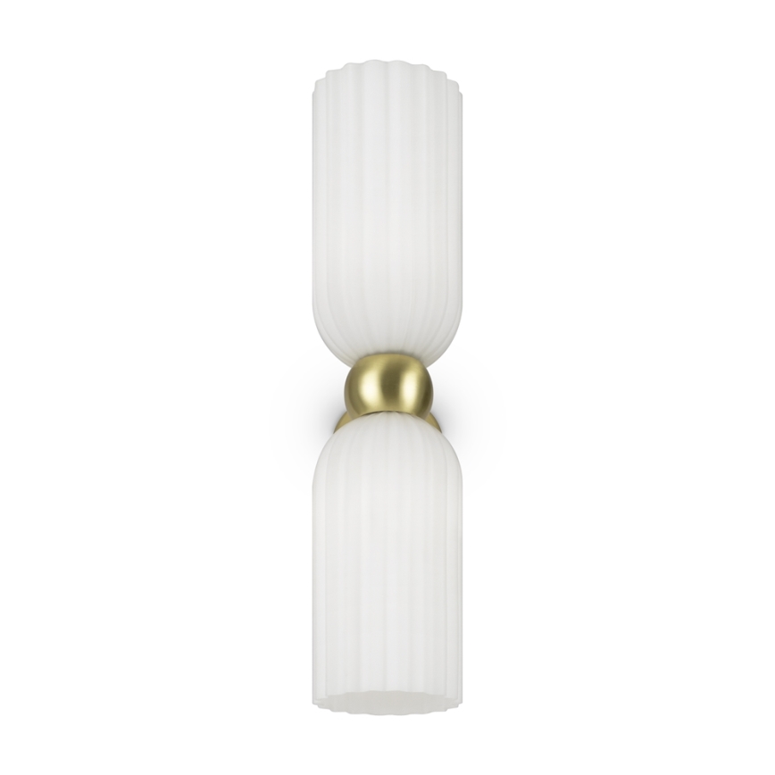 Maytoni MOD302WL-02W - Seinavalgusti ANTIC 2xE14/40W/230V kuldne/valge