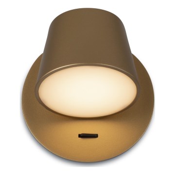 Maytoni MOD421WL-L6BS3K - LED Seinavalgusti PIXEL LED/7W/230V 3000K kuldne
