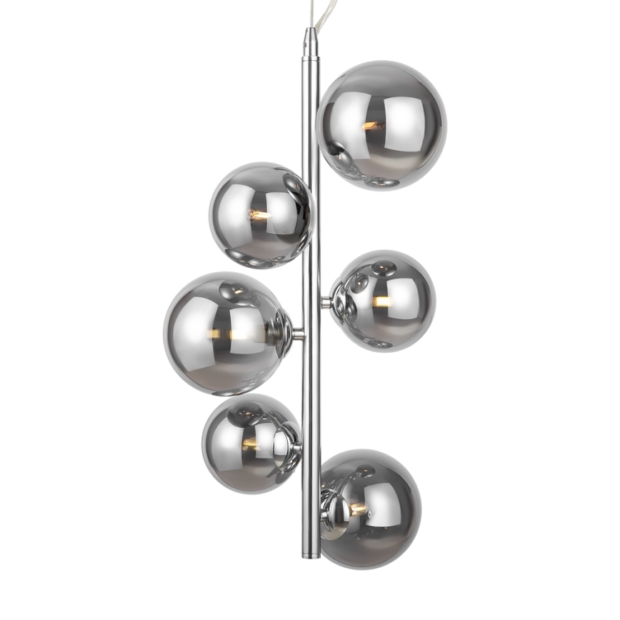 Maytoni MOD545PL-06CH - Lühter DALLAS 6xG9/28W/230V läikiv kroom