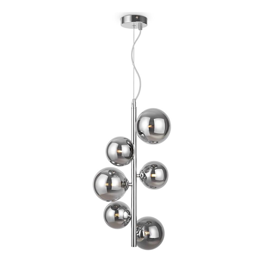 Maytoni MOD545PL-06CH - Lühter DALLAS 6xG9/28W/230V läikiv kroom