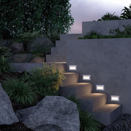 Maytoni O045SL-L3W3K - LED Sisseehitatud välivalgusti BOSCA LED/3W/230V 3000K IP65 valge