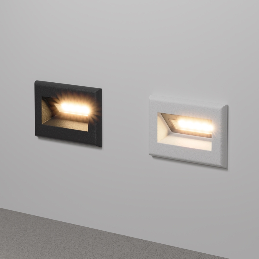 Maytoni O045SL-L3W3K - LED Sisseehitatud välivalgusti BOSCA LED/3W/230V 3000K IP65 valge