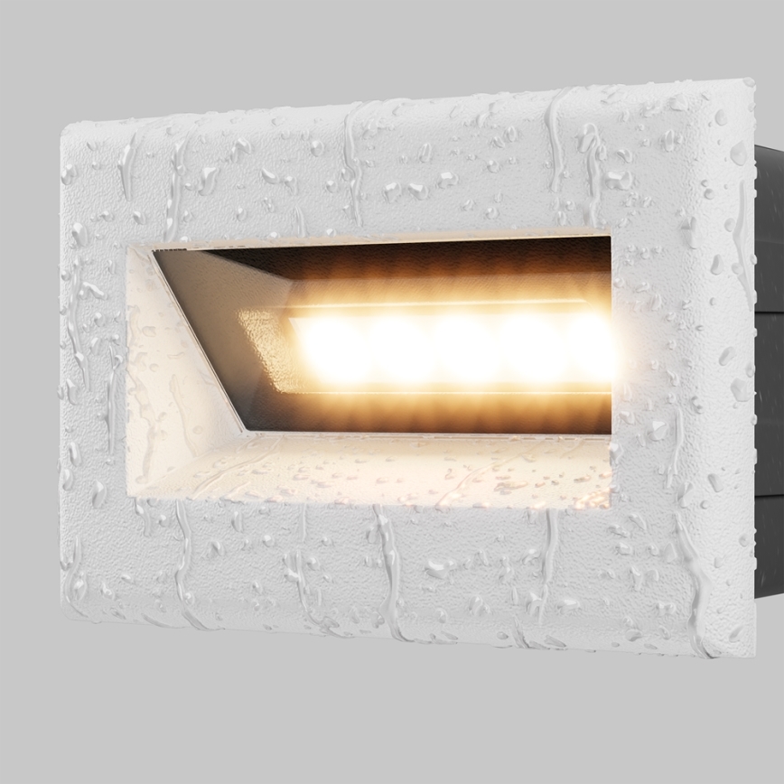 Maytoni O045SL-L3W3K - LED Sisseehitatud välivalgusti BOSCA LED/3W/230V 3000K IP65 valge