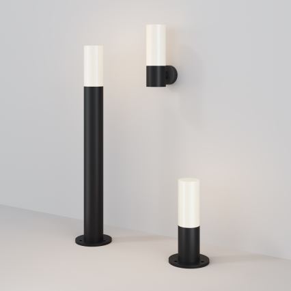 Maytoni O418FL-01B - Välivalgusti WILLIS 1xE27/60W/230V 30 cm IP54 must