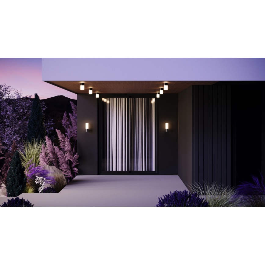 Maytoni O418WL-01GR - Väli seinavalgusti WILLIS 1xE27/60W/230V IP54 antratsiit