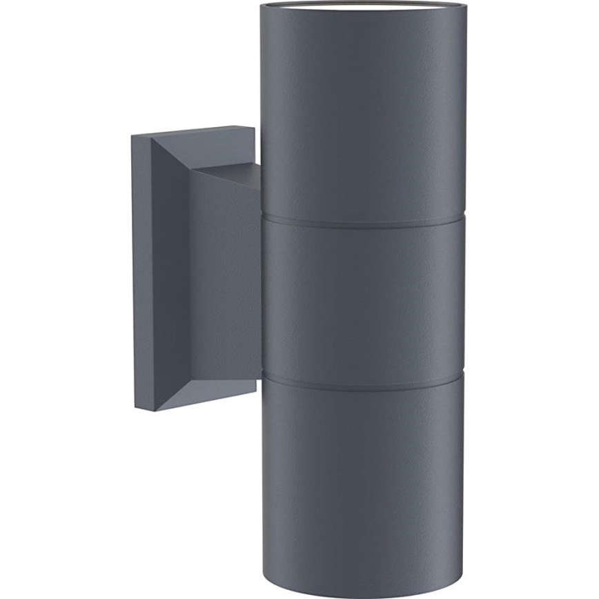 Maytoni O574WL-02GR - Väli seinavalgusti BOWERY 2xGU10/50W/230V IP54 antratsiit