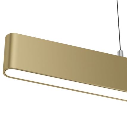 Maytoni P010PL-L23G3K - LED Lühter STEP LED/23W/230V 3000K 91 cm kuldne
