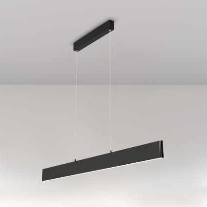 Maytoni P010PL-L30B4K - LED Lühter STEP LED/30W/230V 4000K 118,5 cm must