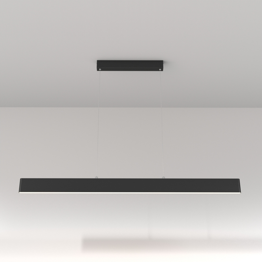 Maytoni P010PL-L30B4K - LED Lühter STEP LED/30W/230V 4000K 118,5 cm must