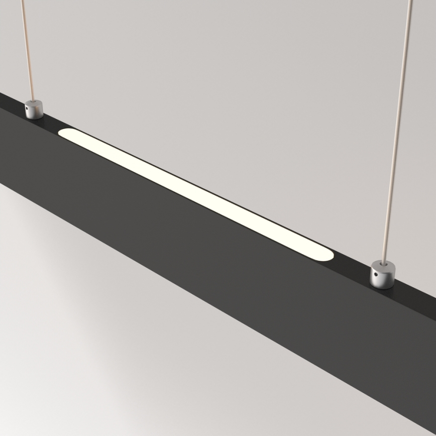 Maytoni P010PL-L30B4K - LED Lühter STEP LED/30W/230V 4000K 118,5 cm must