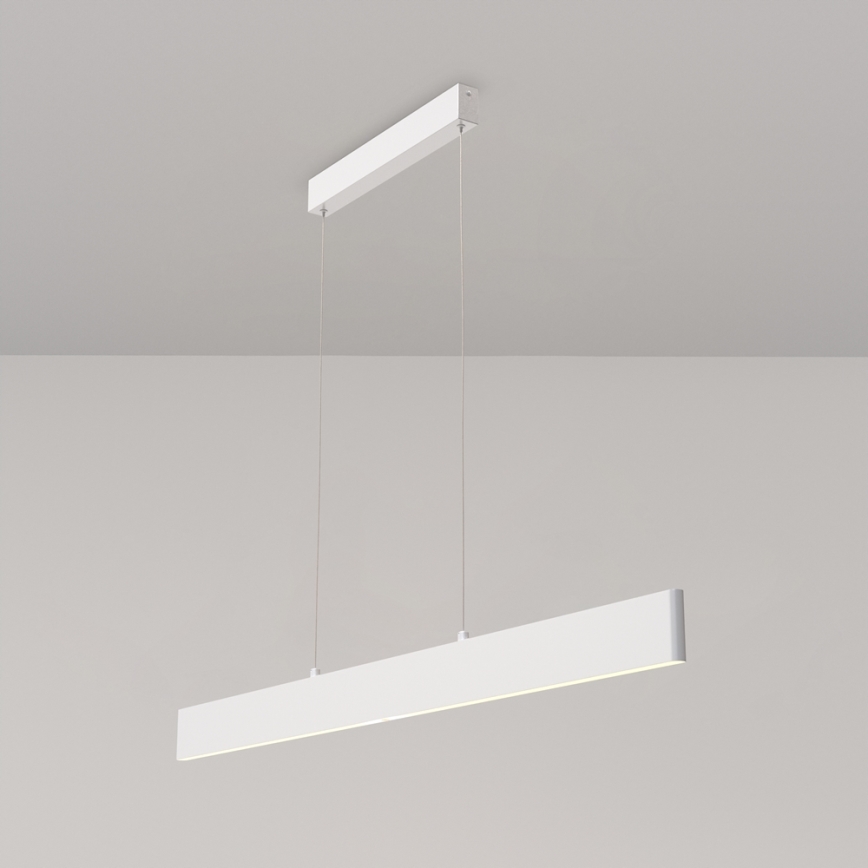 Maytoni P010PL-L30W4K - LED Lühter STEP LED/30W/230V 4000K 118,5 cm valge