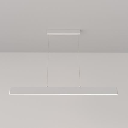 Maytoni P010PL-L30W4K - LED Lühter STEP LED/30W/230V 4000K 118,5 cm valge